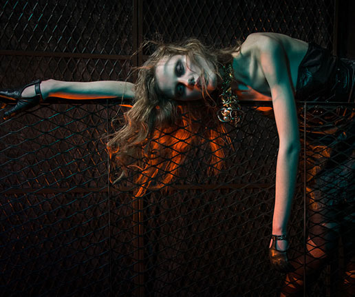 KALTBLUT Magazine PERIPHERAL VISION editorial by Anita Krizanovic